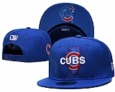 Chicago Cubs Team Logo Adjustable Hat YD (3)